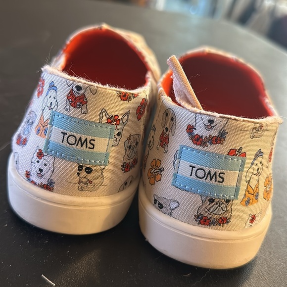 Toms RARE Dog Luau Alpargatas EXCELLENT size 9 - Picture 3 of 4